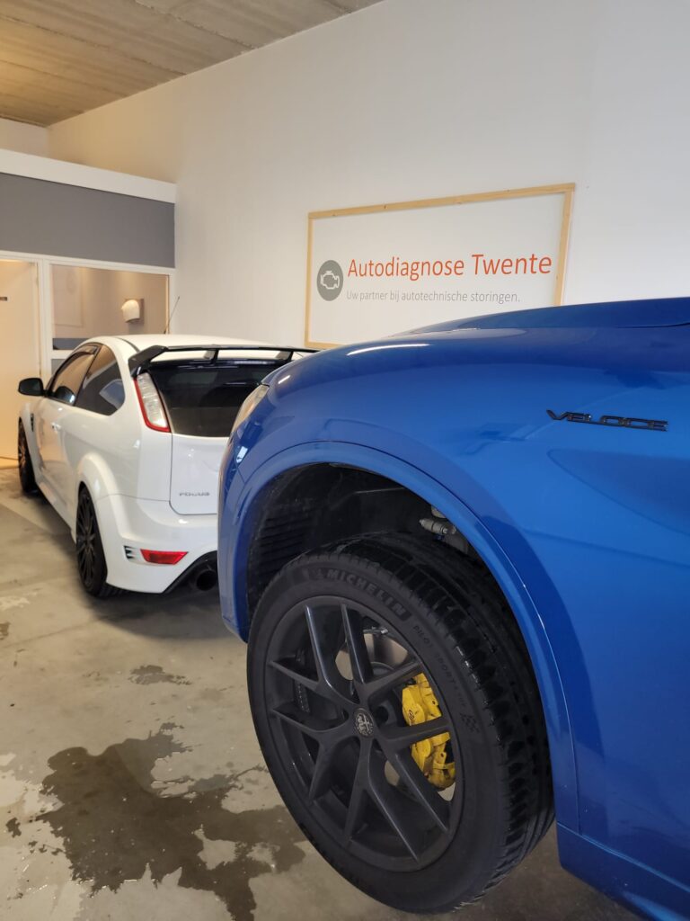 Autodiagnose Twente - Trillingsanalyse Stelvio Veloce 2